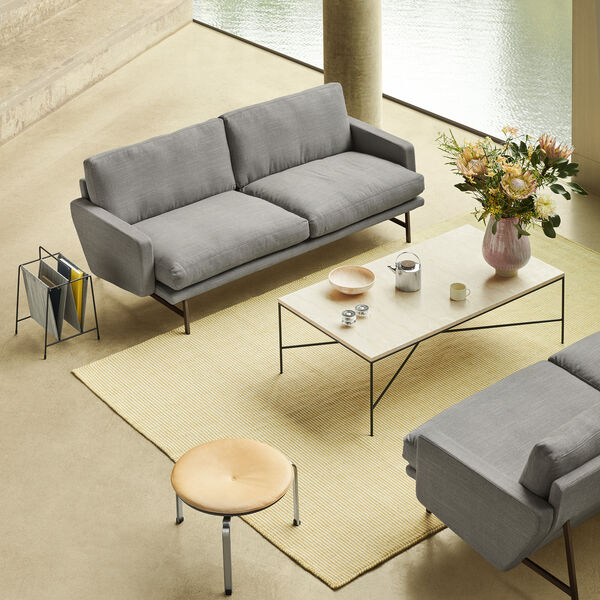 Lissoni™ PL113S Sofa, dark green 1161, Fritz Hansen