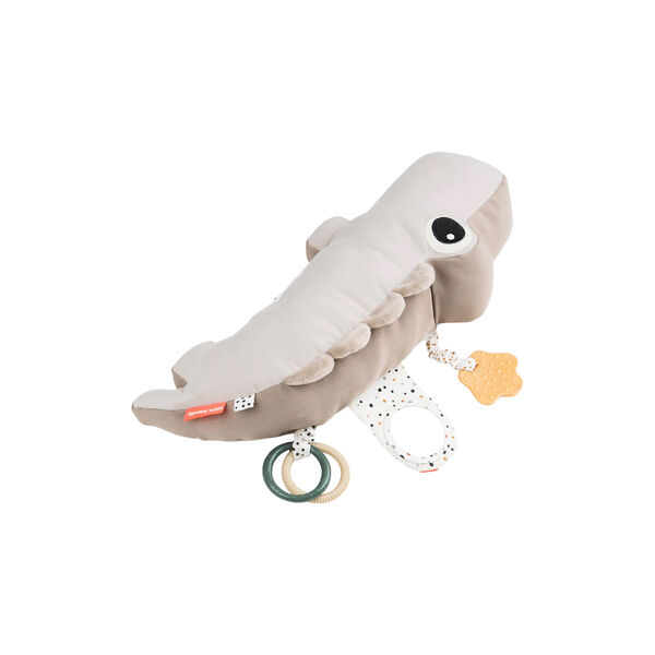 Croco tummy time aktivitetsleksak, sand, Done by Deer