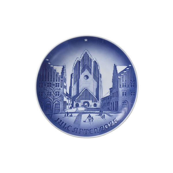 Årsplatta 2025, Grundtvigs kyrka, Royal Copenhagen
