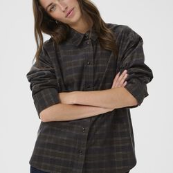 SavannasPW Shirt l/s, tarmac check, Part Two