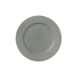 Rhombe Earth Dinner plate &Oslash; 27 cm, moss, Lyngby Porcel&aelig;n
