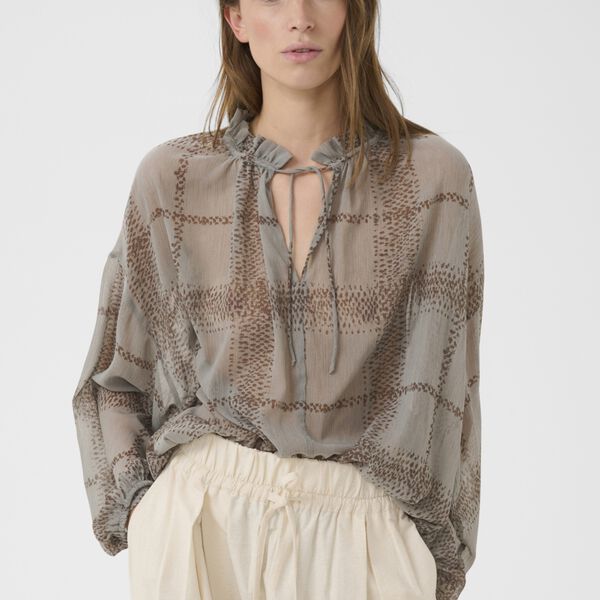 KBEaston Blouse, easton print, Karen by Simonsen