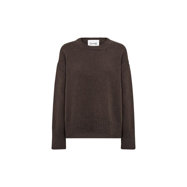LR-PERLE 1 Pullover, coffee, Levet&eacute; Room