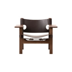 2226 Spanish Chair, dark brown/oiled walnut, Fredericia Furniture