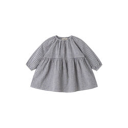 Dawson B Dress, marine check, MarMar Copenhagen