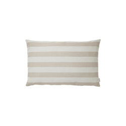 Outdoor Stripe Cushion, beige, Compliments