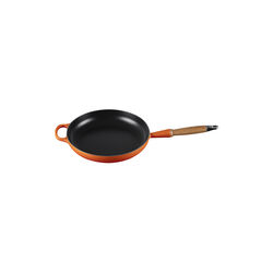 Signature gjutj&auml;rn stekpanna med tr&auml;handtag &Oslash; 28 cm, volcanic, Le Creuset