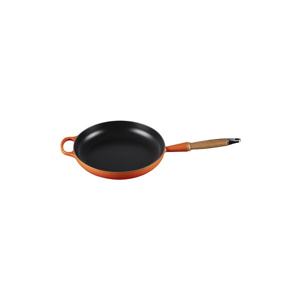 Signature gjutj&auml;rn stekpanna med tr&auml;handtag &Oslash; 28 cm, volcanic, Le Creuset