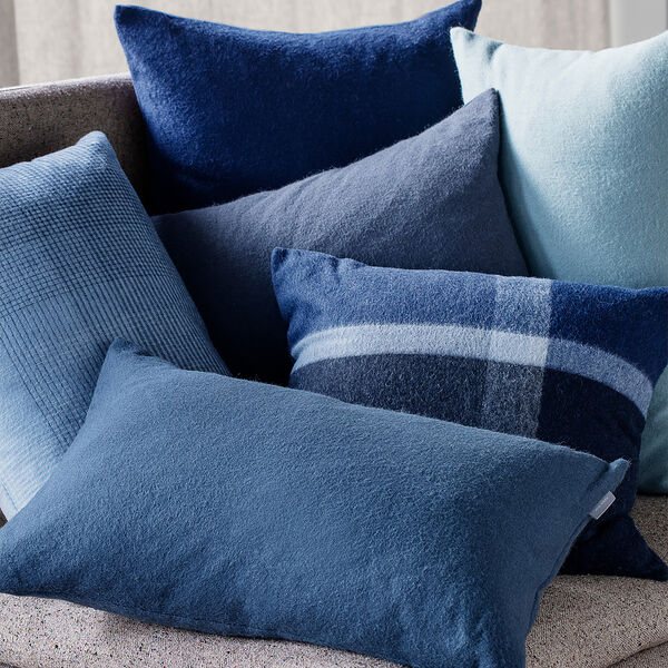Classic kuddfodral, grey blue, ELVANG