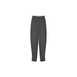 Anjou Trousers, dark grey melange, Second Female
