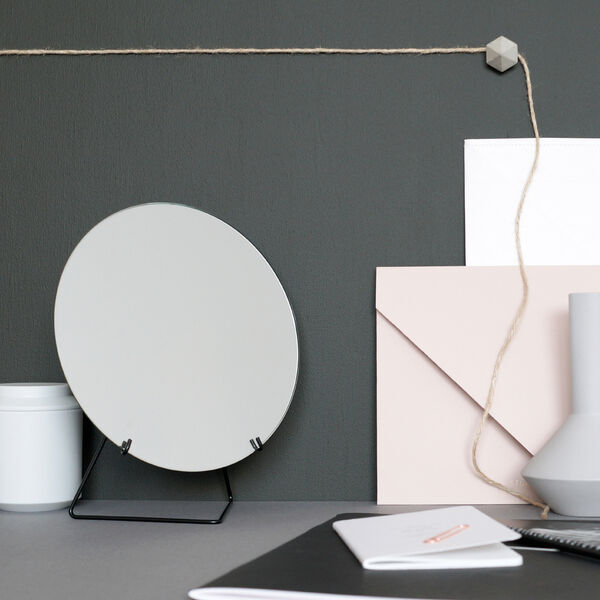 Standing Mirror, svart Standing Mirror, svart, MOEBE