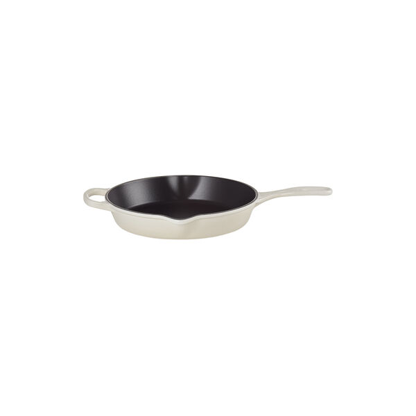 Signature gjutj&auml;rn djup stekpanna &Oslash; 26 cm, meringue, Le Creuset