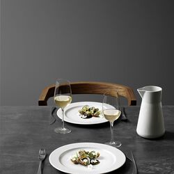 Legio Nova Middagstallrik 25 cm, white, Eva Trio