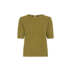 IRMASIA Pullover, green moss, Atelier R&ecirc;ve