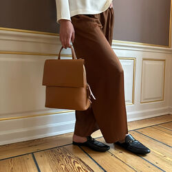 Frances Midi Backpack, cognac Frances Midi Backpack, cognac, Naledi Copenhagen