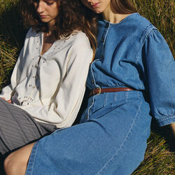 IRASTRID Dress, medium blue, Atelier R&ecirc;ve