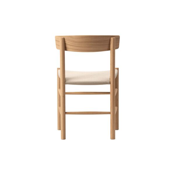 J39 Mogensen Chair with Seat Upholstery, light oiled oak/natural canvas J39 Mogensen Chair with Seat Upholstery, light oiled oak/natural canvas, Fredericia Furniture