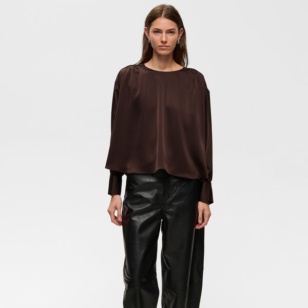 OLIVEIW DAWN Blouse, chocolate brown, InWear