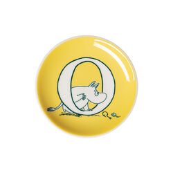 Alphabet mini plate O, Moomin Arabia