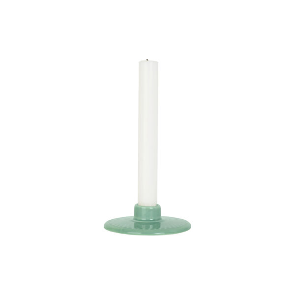 Rhombe Color ljusstake, grön Rhombe Color ljusstake, grön, Lyngby Porcelæn