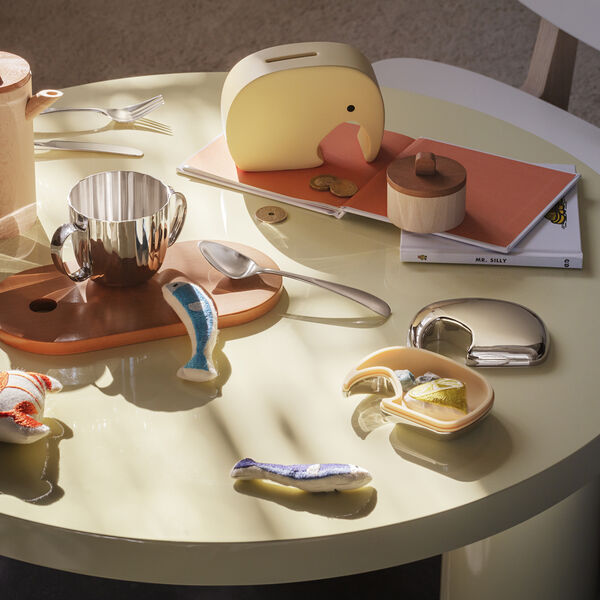 Elephant ask, yellow, Georg Jensen