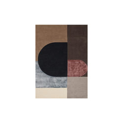 Vilja golvmatta, bordeaux, Linie Design