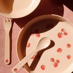 Dinner Set, fragola, Konges Sl&oslash;jd