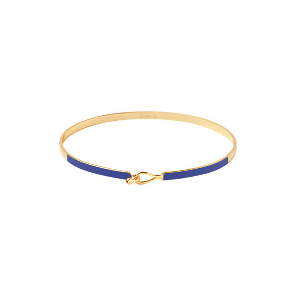 LILY Bracelet, navy blue, bangle up