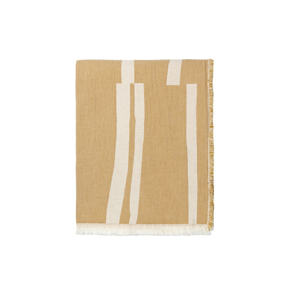 Lyme Grass pl&auml;d, yellow, ELVANG