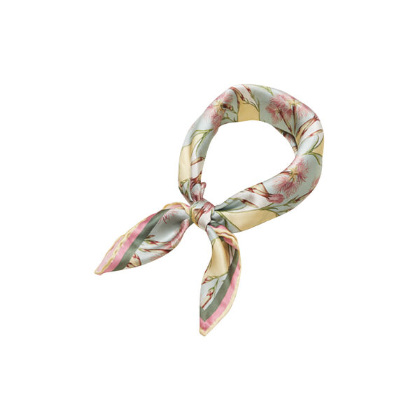 Pastel Nellike sidenscarf, Flora Danica Denmark