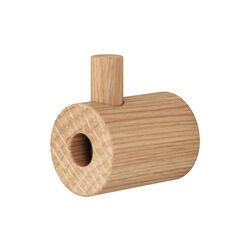 Wooden Wall Hook, oak, MOEBE