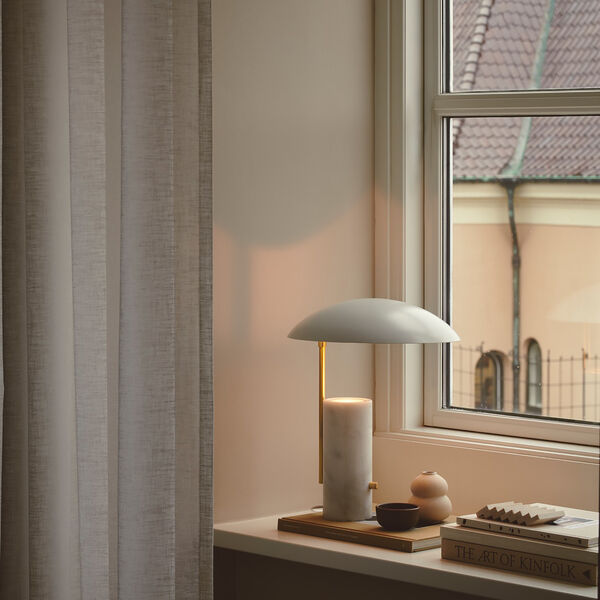 Mademoiselles bordslampa, vit, Design For The People