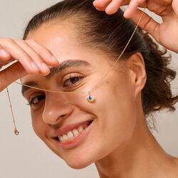 Soleil halsband, cornflower, ENAMEL Copenhagen