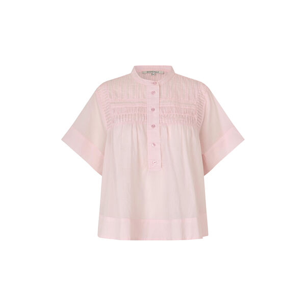 Maise SS Blouse, crystal pink, Second Female