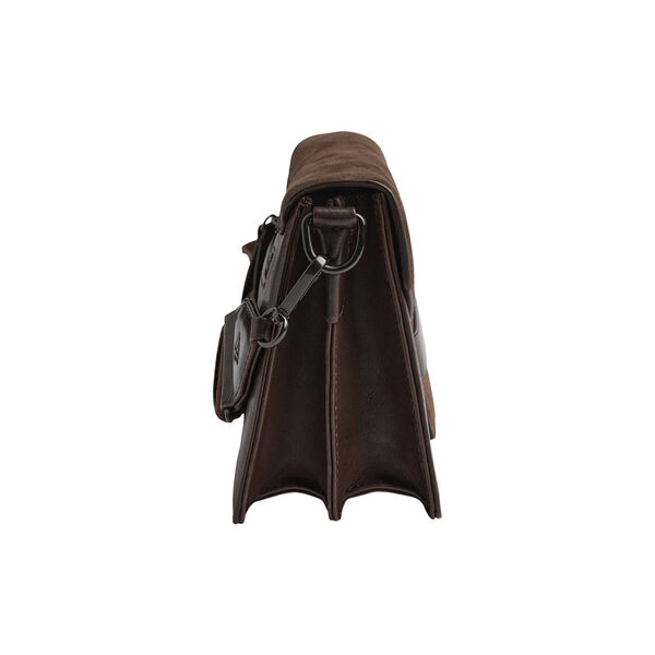 ArabellaMBG Crossb. Bag Ant.M, dark brown, Markberg