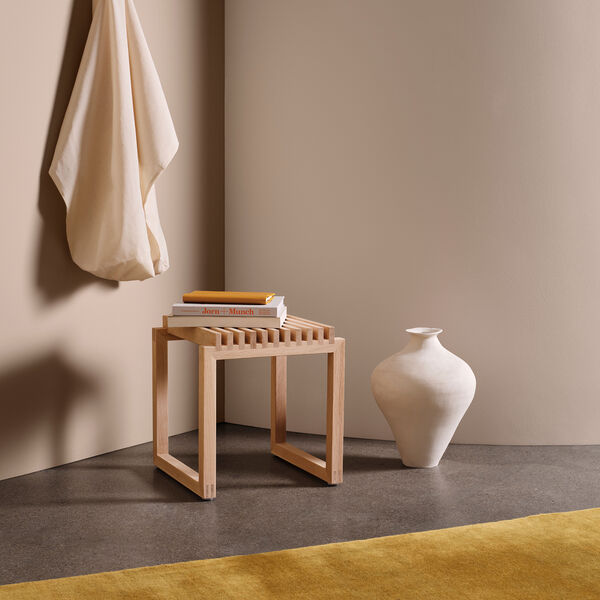 Cutter Stool, oak, Skagerak by Fritz Hansen