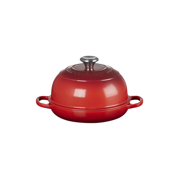 Signature gjutj&auml;rn br&ouml;dform, cerise, Le Creuset