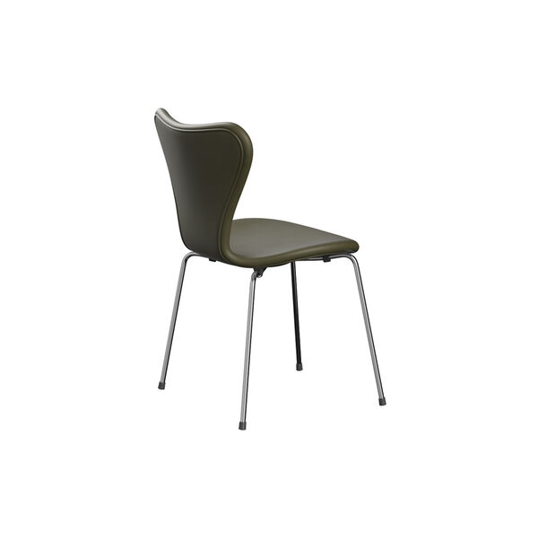 Series 7&trade; 3107 Fully Upholstered Chair, Essential moss green, Fritz Hansen
