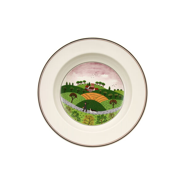 Design Naif djup tallrik Ø 21 cm, jägare Design Naif djup tallrik Ø 21 cm, jägare, Villeroy & Boch