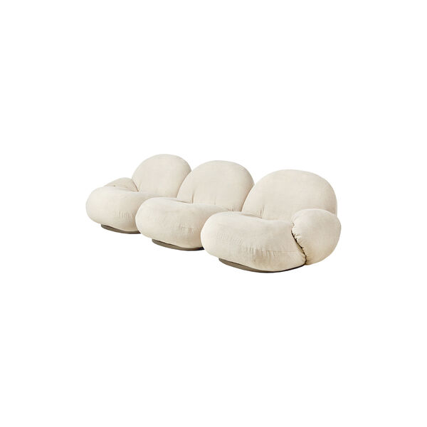 3-seater Pacha Sofa with Armrests, Mumble 03, GUBI