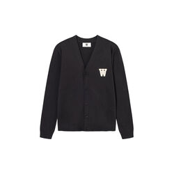 WWTay Cardigan, pirate black, Wood Wood