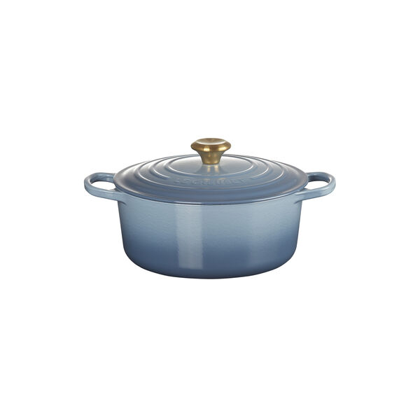 Signature rund gryta &Oslash; 26 cm, chambray, Le Creuset