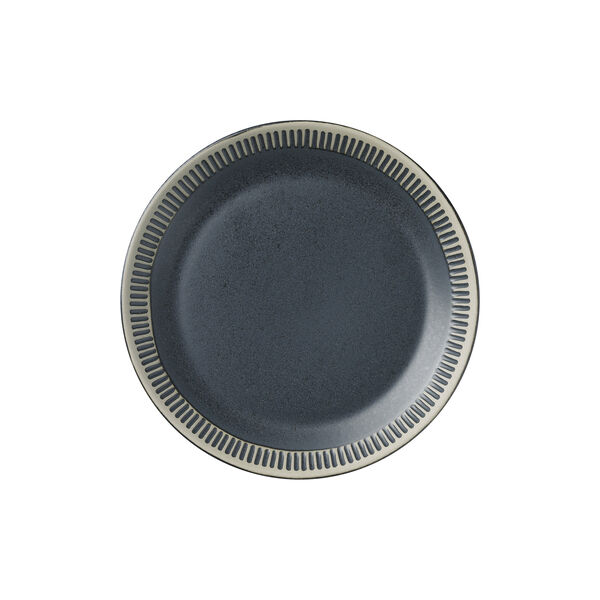 Colorit tallrik Ø 19 cm, grey Colorit tallrik Ø 19 cm, grey, Knabstrup Keramik