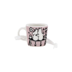 Mummy mini mug Love, pink, Moomin Arabia