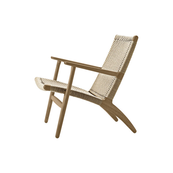 CH25 loungestol, oljad ek/natur CH25 loungestol, oljad ek/natur, Carl Hansen & Søn