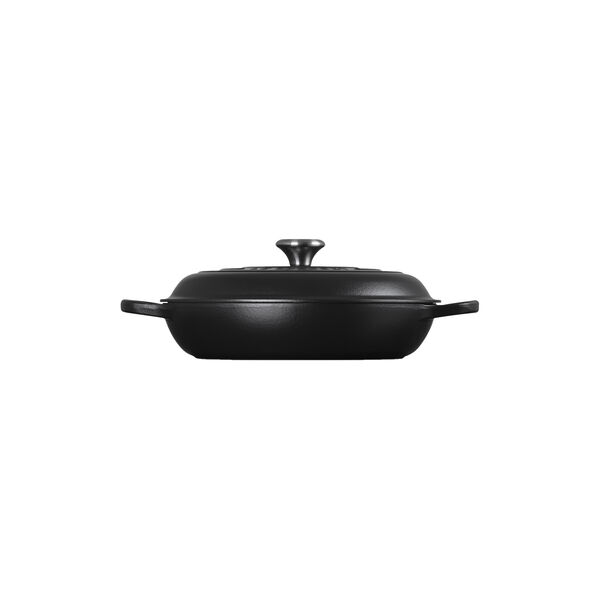 Signature gjutj&auml;rn buff&eacute;tgryta 30 cm, matte black, Le Creuset