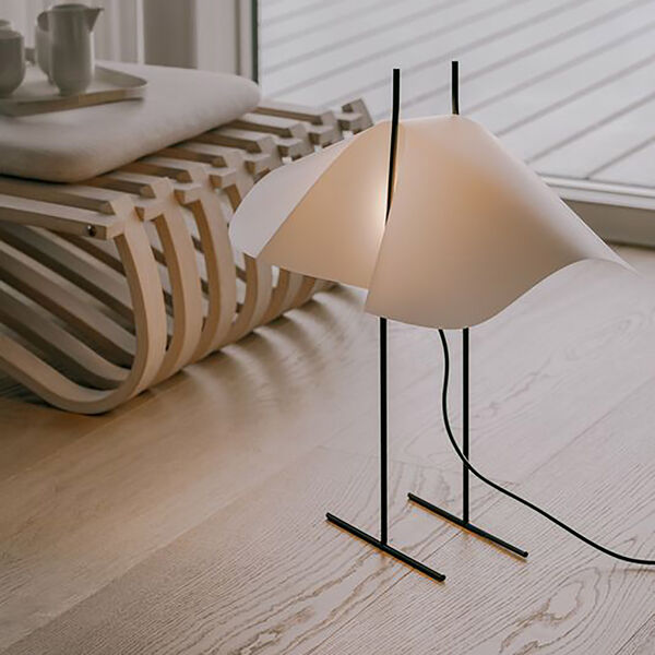 CHO Floor Lamp, white, MOTARASU