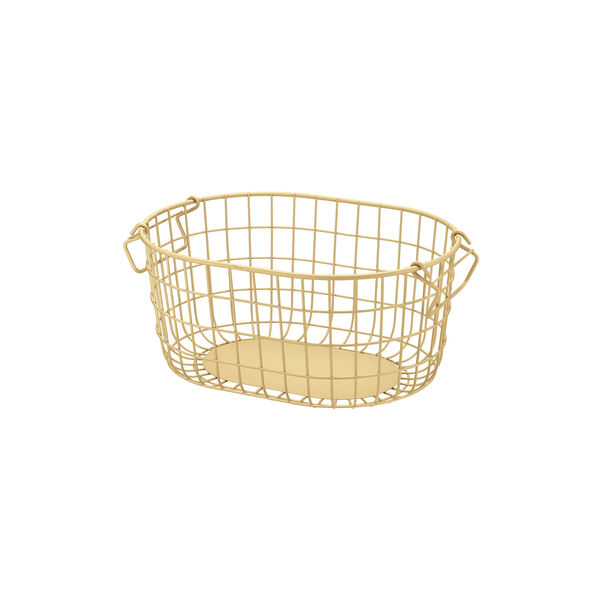 KAGO Storage basket Round M, new wheat, Blomus