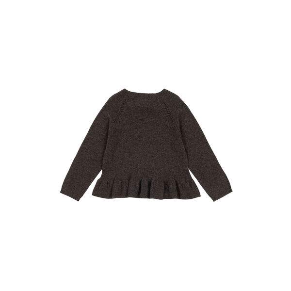 Cathy Knit Sweater, brown melange, Konges Sl&oslash;jd