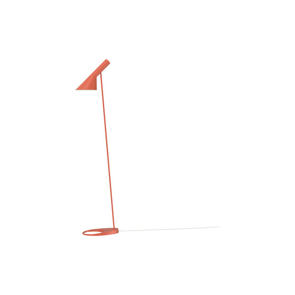 AJ golvlampa, electric orange, Louis Poulsen
